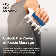 KOA KOAPRO mano sujetando el mango ergonómico para control sin esfuerzo