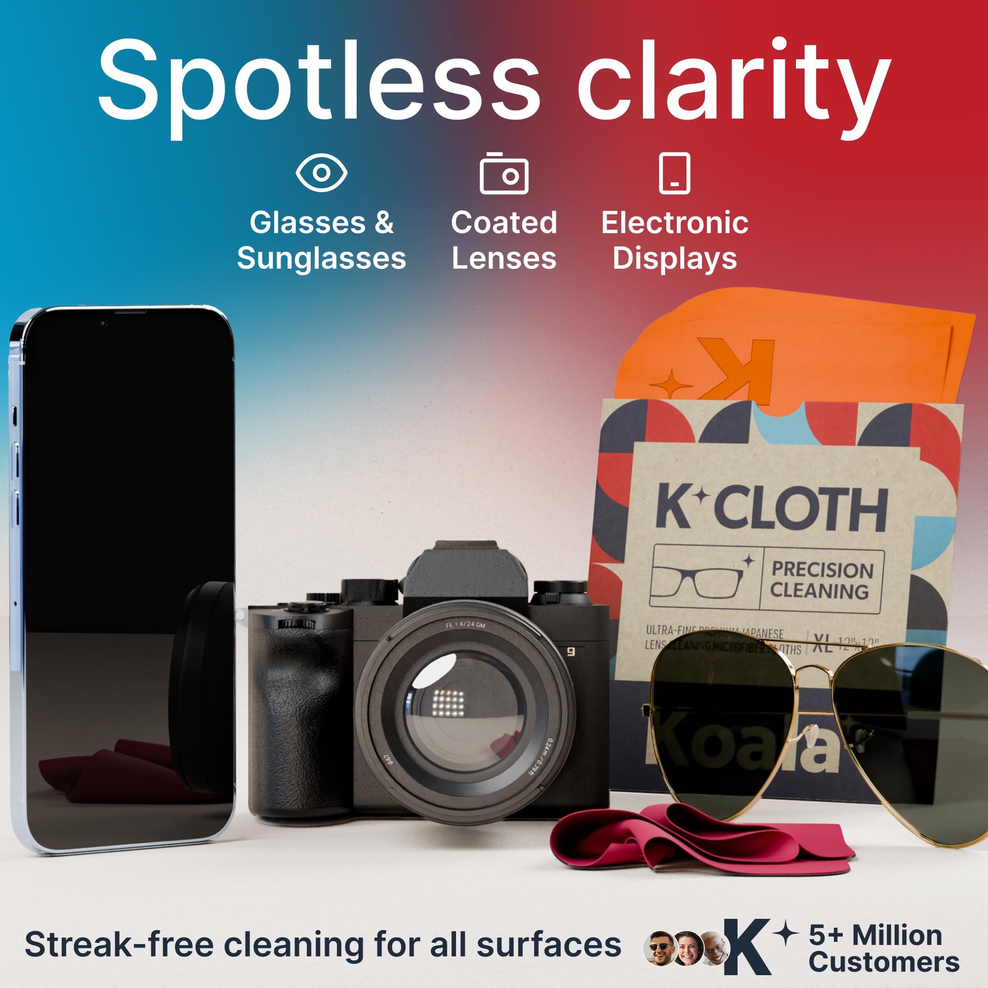 Koala Lifestyle primer plano de microfibra japonesa que muestra textura y absorción superior