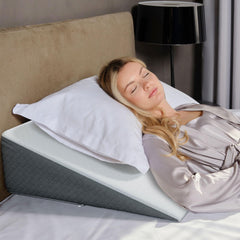 Kölbs cuña frontal con funda jacquard elegante y soporte estable