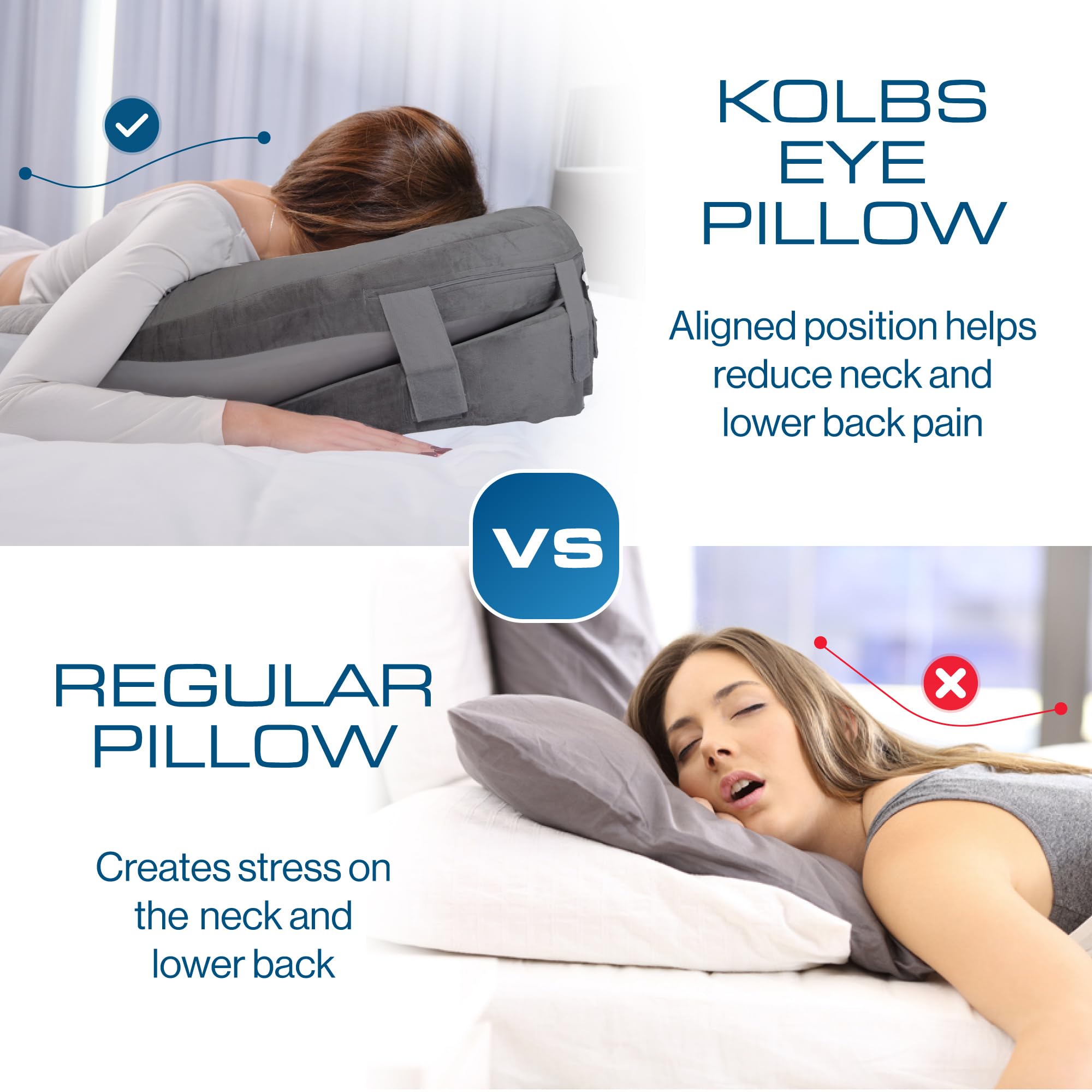 Kölbs funda con cremallera removible que facilita limpieza e higiene