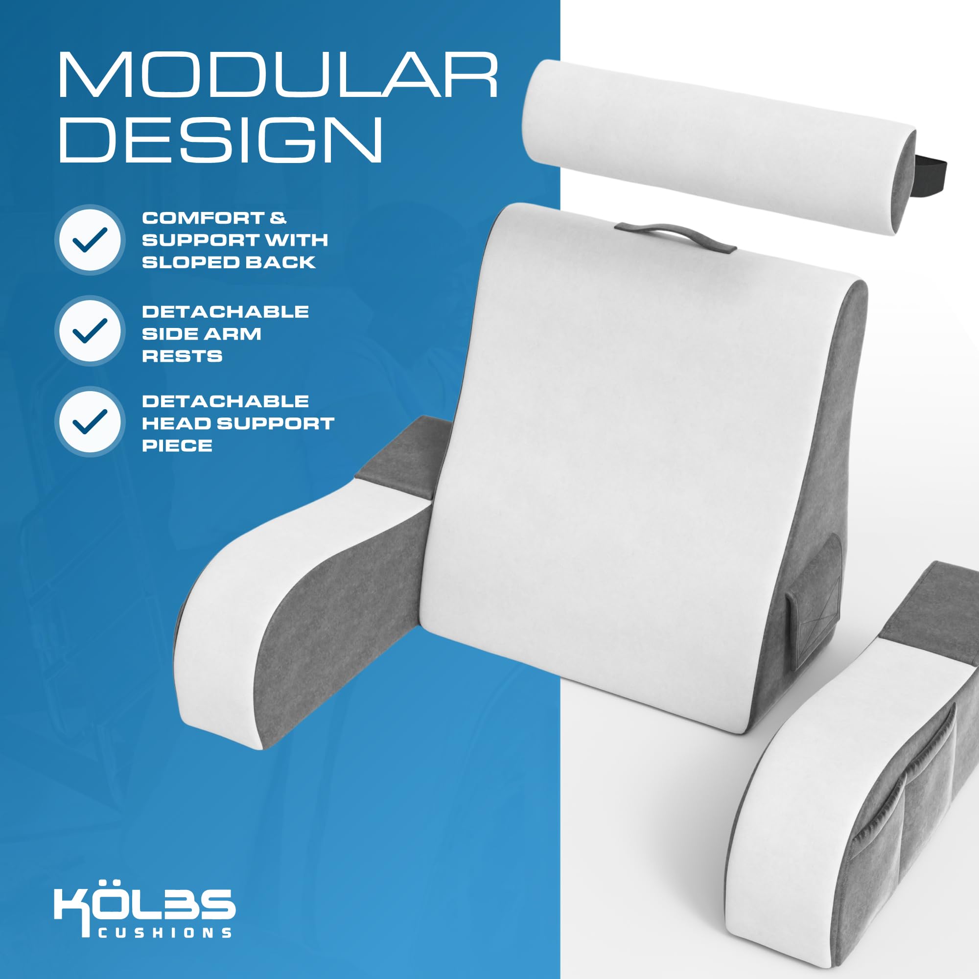 Kölbs textura de la funda en primer plano para durabilidad y tacto suave