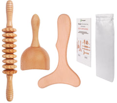 Komogir kit frontal mostrando las tres herramientas y la bolsa, mejora la rutina corporal