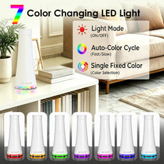 KONCHILE luces nocturnas de 7 colores para atmósfera relajante