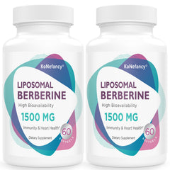 KoNefancy frasco frontal mostrando 120 softgels y beneficios de alta biodisponibilidad