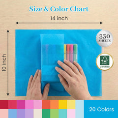 Koogel manos formando una flor de papel, ideal para manualidades escolares