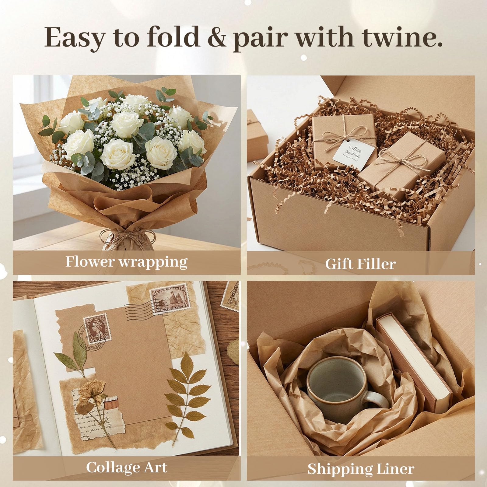 Koogel hojas transformadas en flores de papel DIY, ideal para manualidades creativas