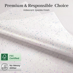 Koogel papel como relleno en una bolsa de regalo, protección y estética