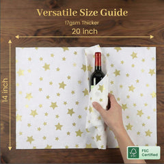 Koogel textura y grosor 17gsm resistente para plegado seguro