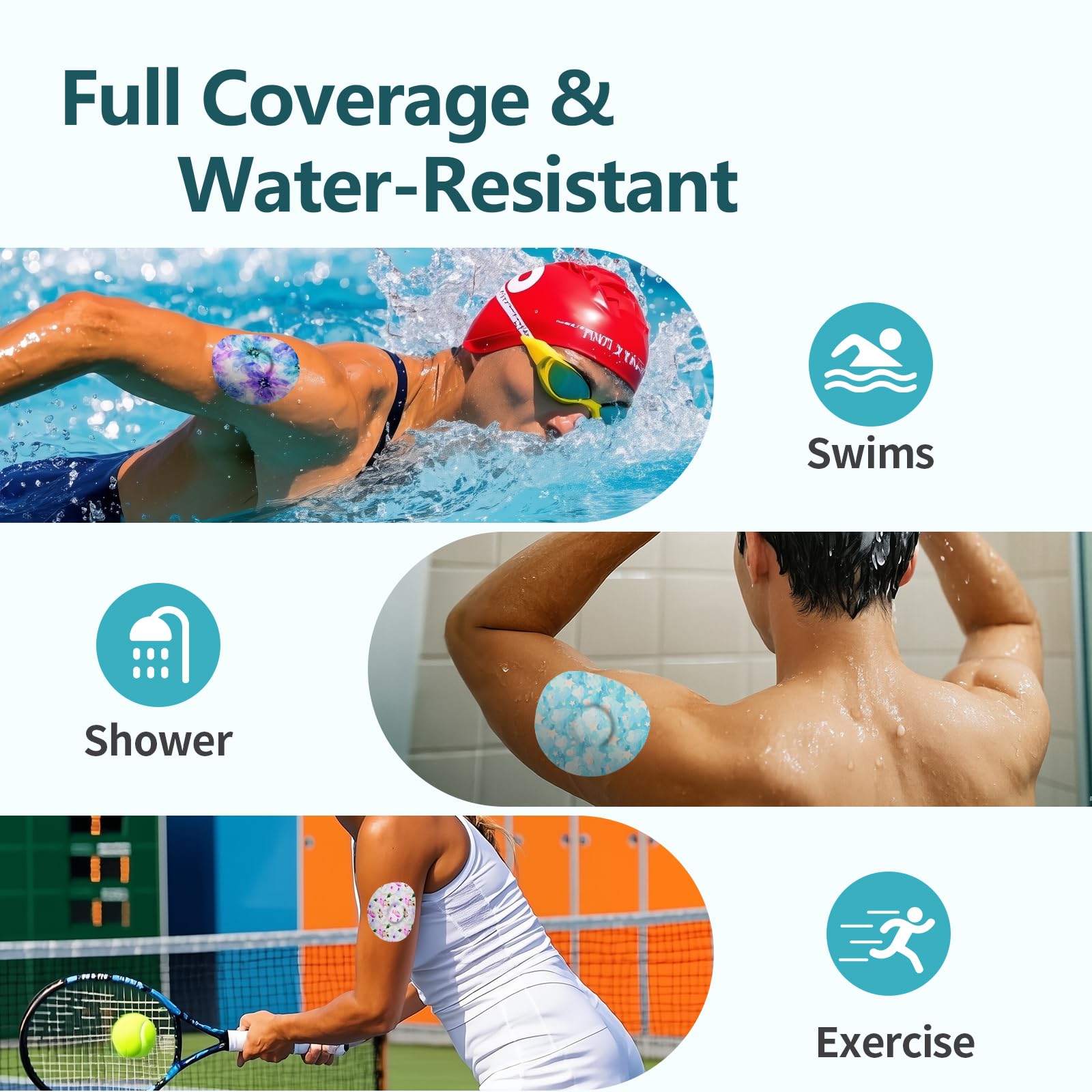 Kooloba estilo de vida mostrando resistencia al agua y ejercicio