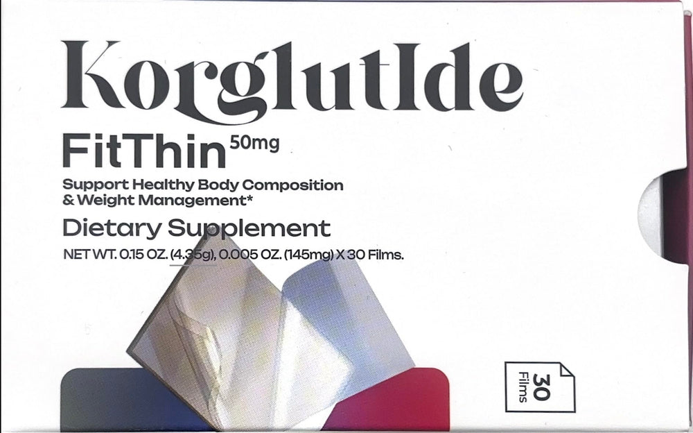 Korglutide tamaño comparativo con moneda muestra su portabilidad