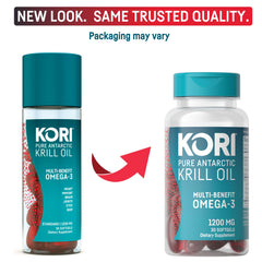 Kori Krill close-up del aceite y textura que indica pureza y concentración