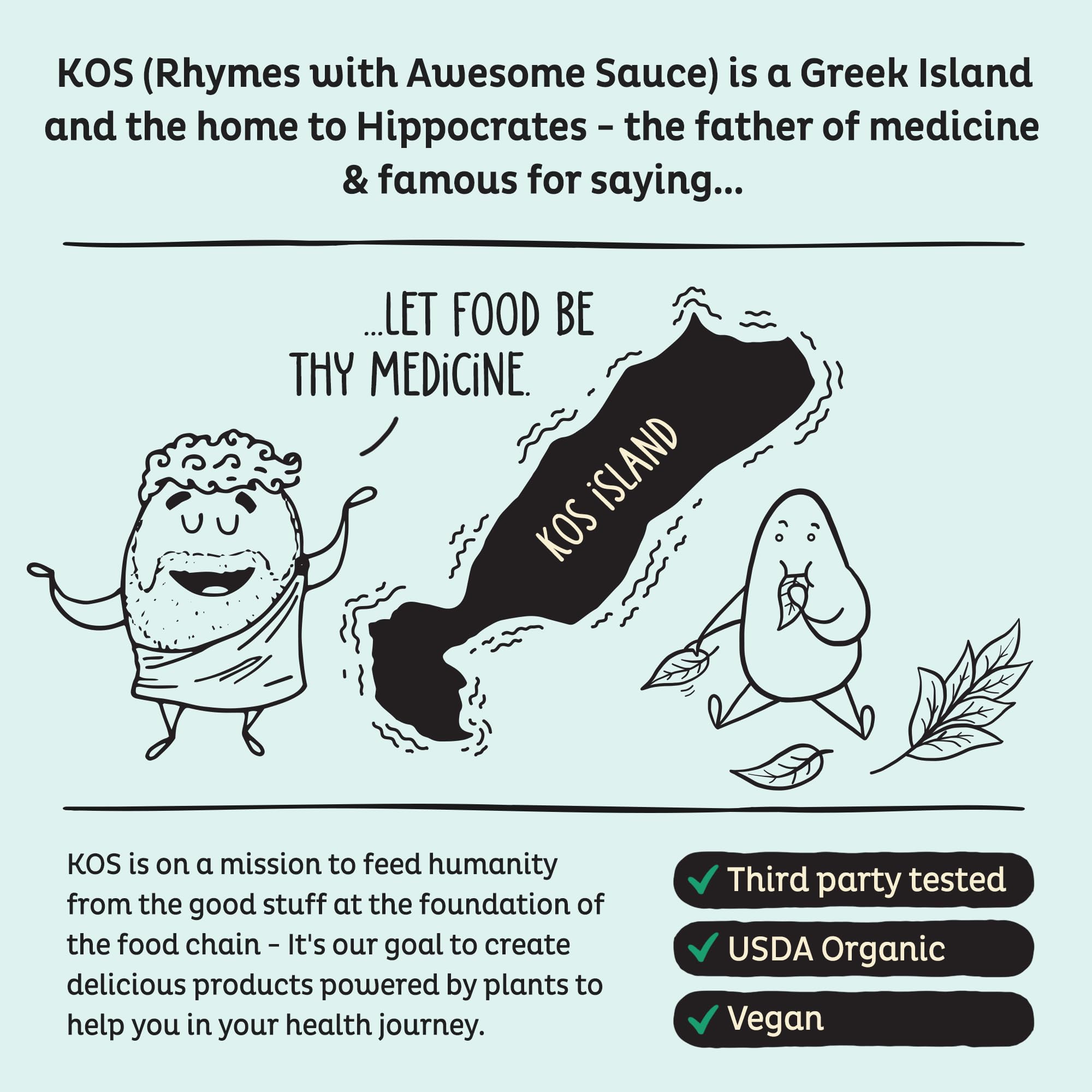 KOS polvo incorporado en receta de desayuno, añade proteína sin alterar sabor