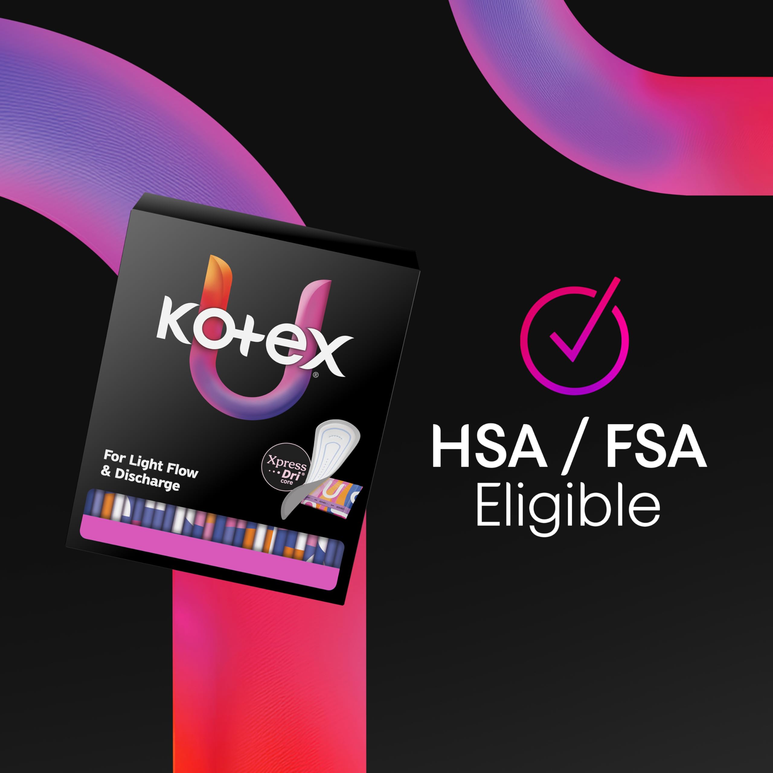 Kotex pantiliner en bolso femenino para uso diario y accesibilidad inmediata