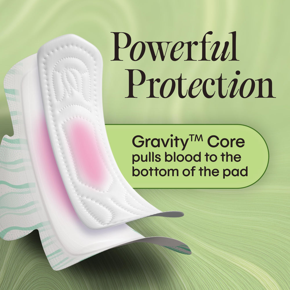 Kotex compresa envuelta individualmente lista para llevar, higiene práctica