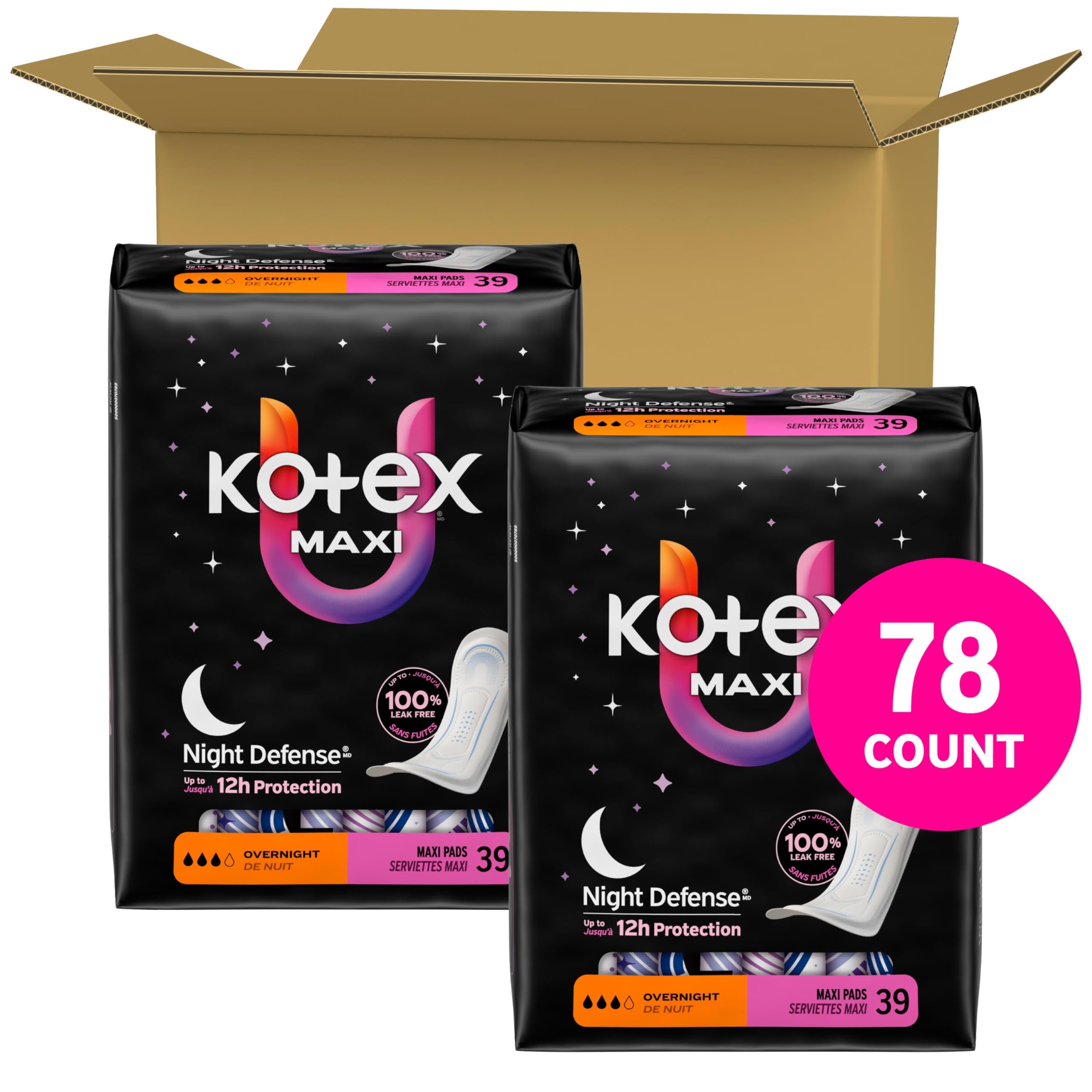 Kotex detalle de la textura de la cubierta suave para mayor confort