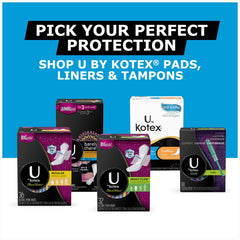 Kotex toallas en bolso ideal para llevar y protección diaria