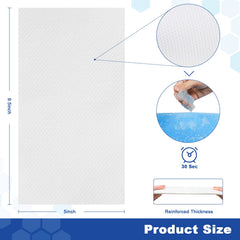 Kovevo primer plano del relleno en gel que absorbe hasta 1000 mL