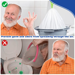 Kovevo en uso en silla de baño para comodidad y manejo fácil