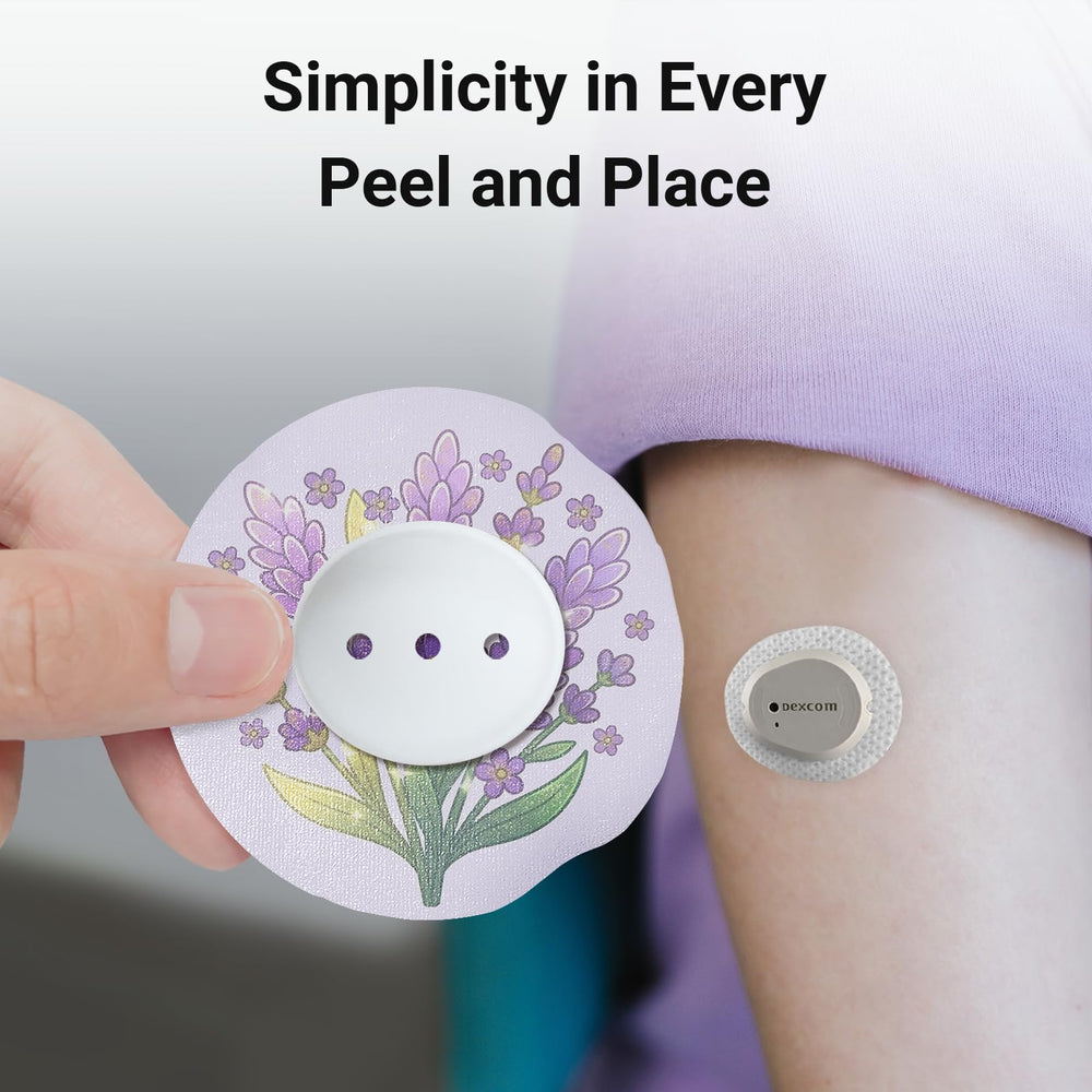 KOVOQ comparación de tamaño con sensor Dexcom G7 para ajuste preciso