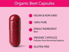 KOYAH etiqueta con información y ingredientes 100% remolacha