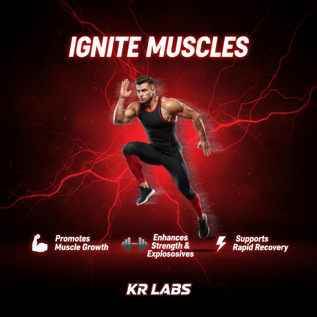 KR Labs gomita cortada mostrando interior y pureza del whey isolate