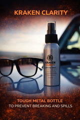 Kraken Clarity boquilla atomizadora mostrando pulverización fina