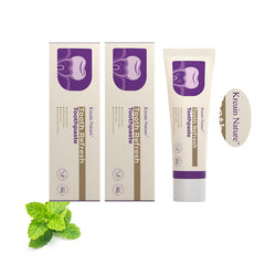 Kreain Nature frente del empaque mostrando pack doble y beneficio de refuerzo del esmalte
