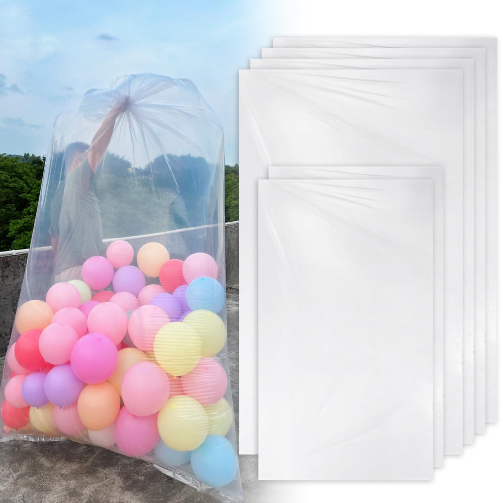 Kreapa bolsa grande con globos inflados demostrando protección y visibilidad