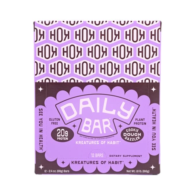 Kreatures of Habit primer plano chips de chocolate y puffs crujientes