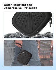 Krypthos bolsillo de malla con accesorios para mejor organización