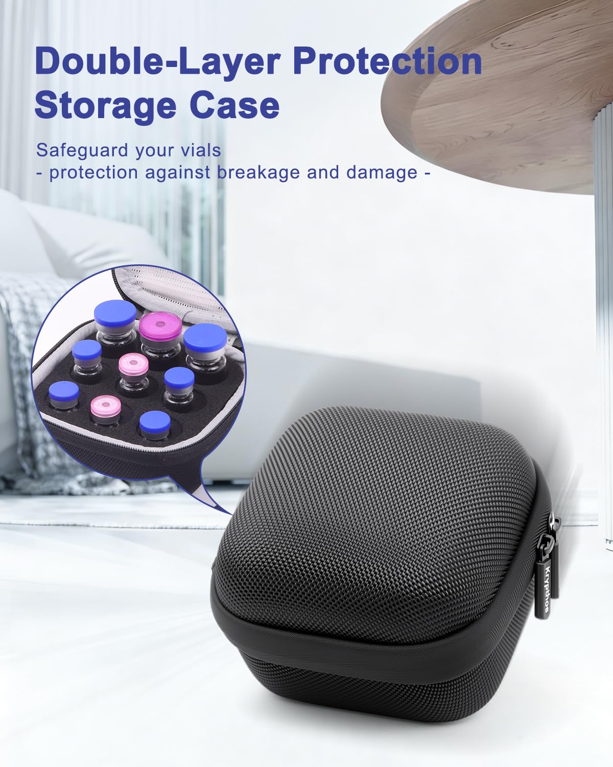 Krypthos tejido Oxford resistente al agua y fácil limpieza