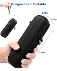 Krypthos estuche dentro de una mochila mostrando compatibilidad y discreción
