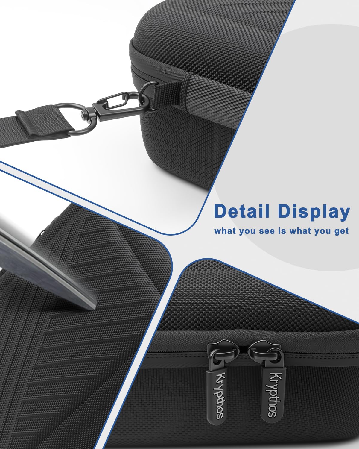 Krypthos lanyard desmontable, facilita llevar el estuche
