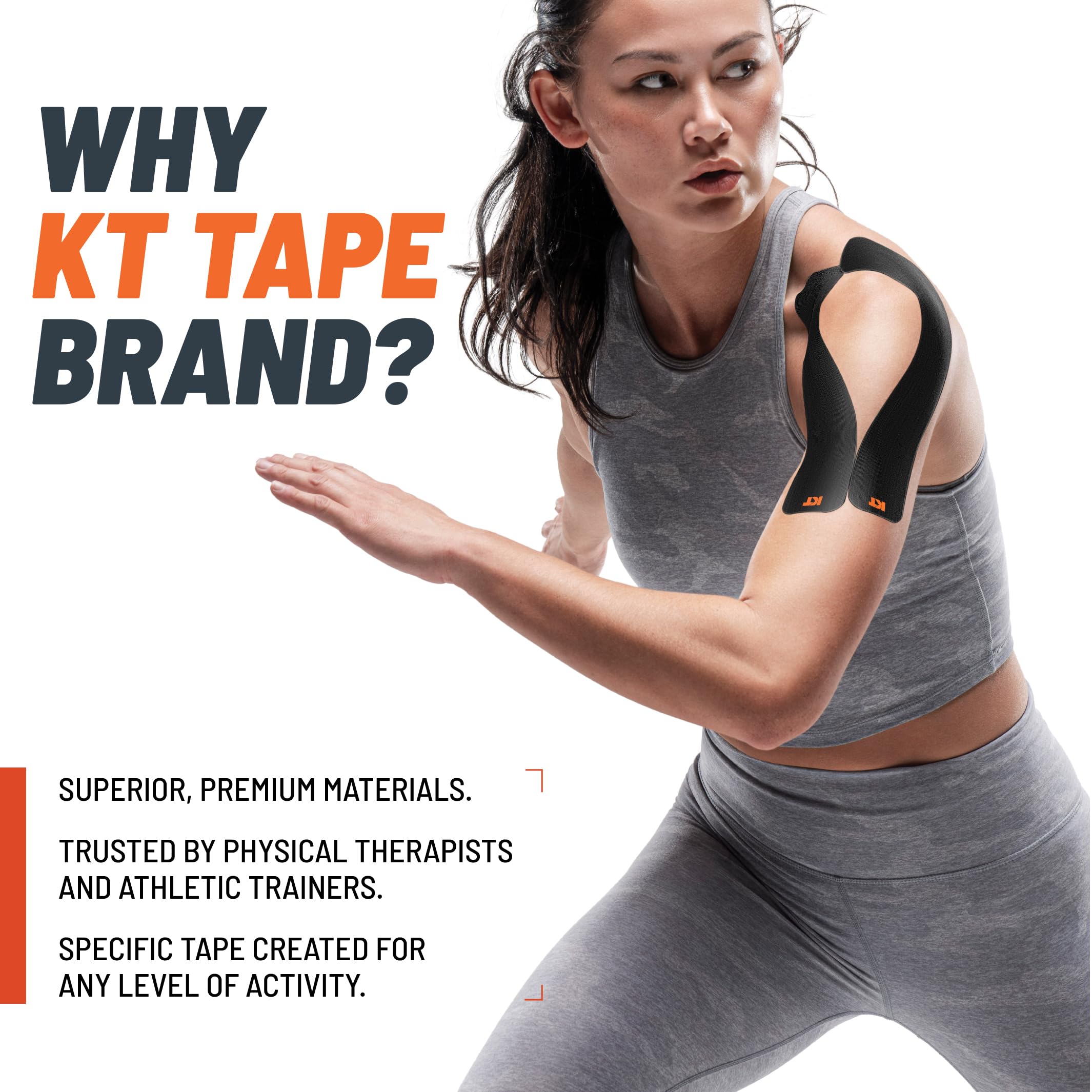 KT Tape en ambiente de gimnasio mostrando uso práctico y movilidad segura