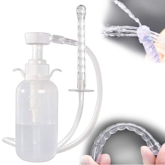 Kueysing detalle de boquilla de 4.6 pulgadas con múltiples orificios, inserción cómoda
