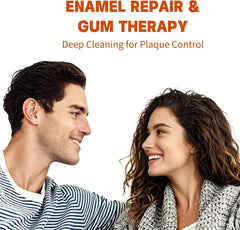 KUGIG pasta dental en uso cepillando dientes para alivio de sensibilidad