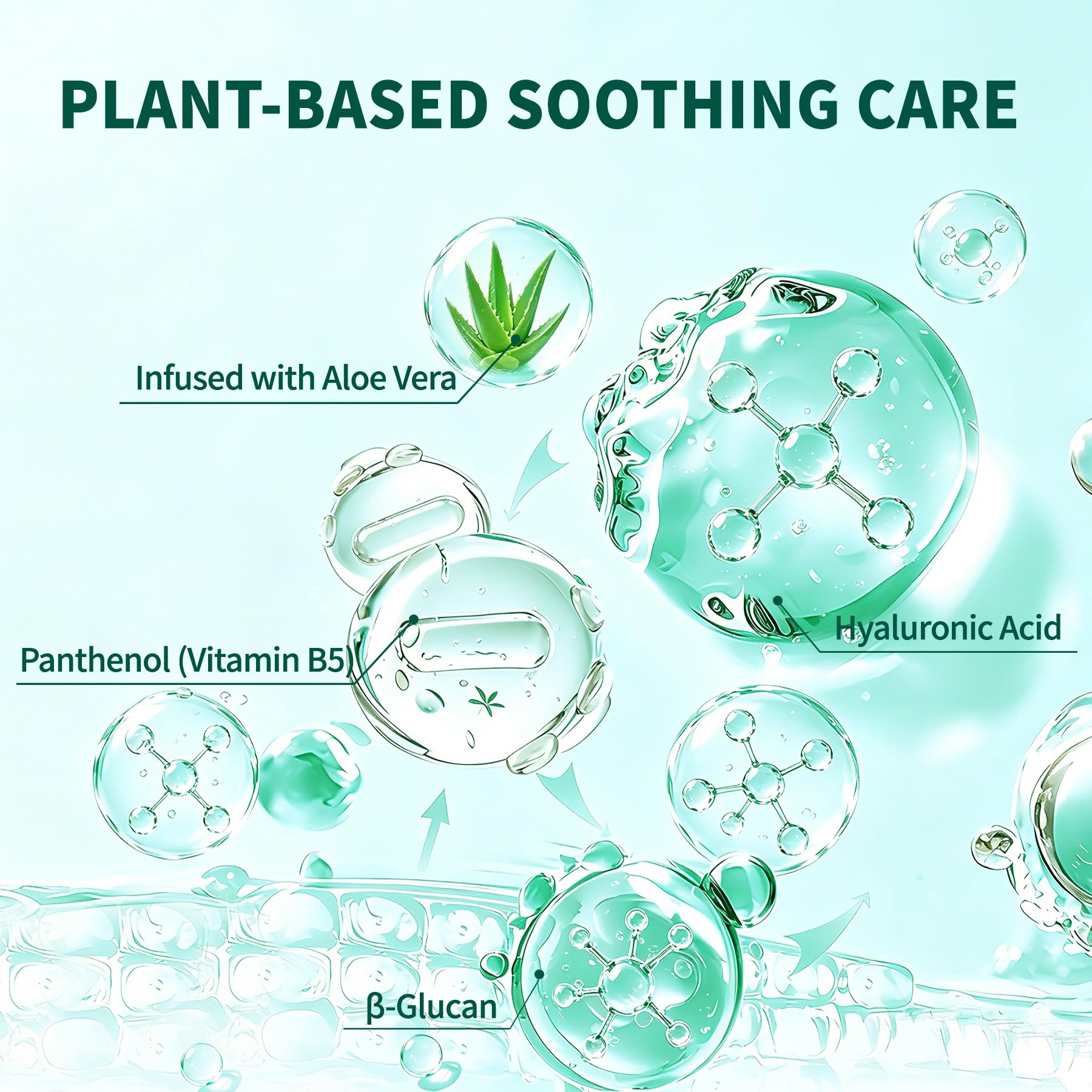 Kugig etiqueta ingredientes resaltando prebióticos y aloe