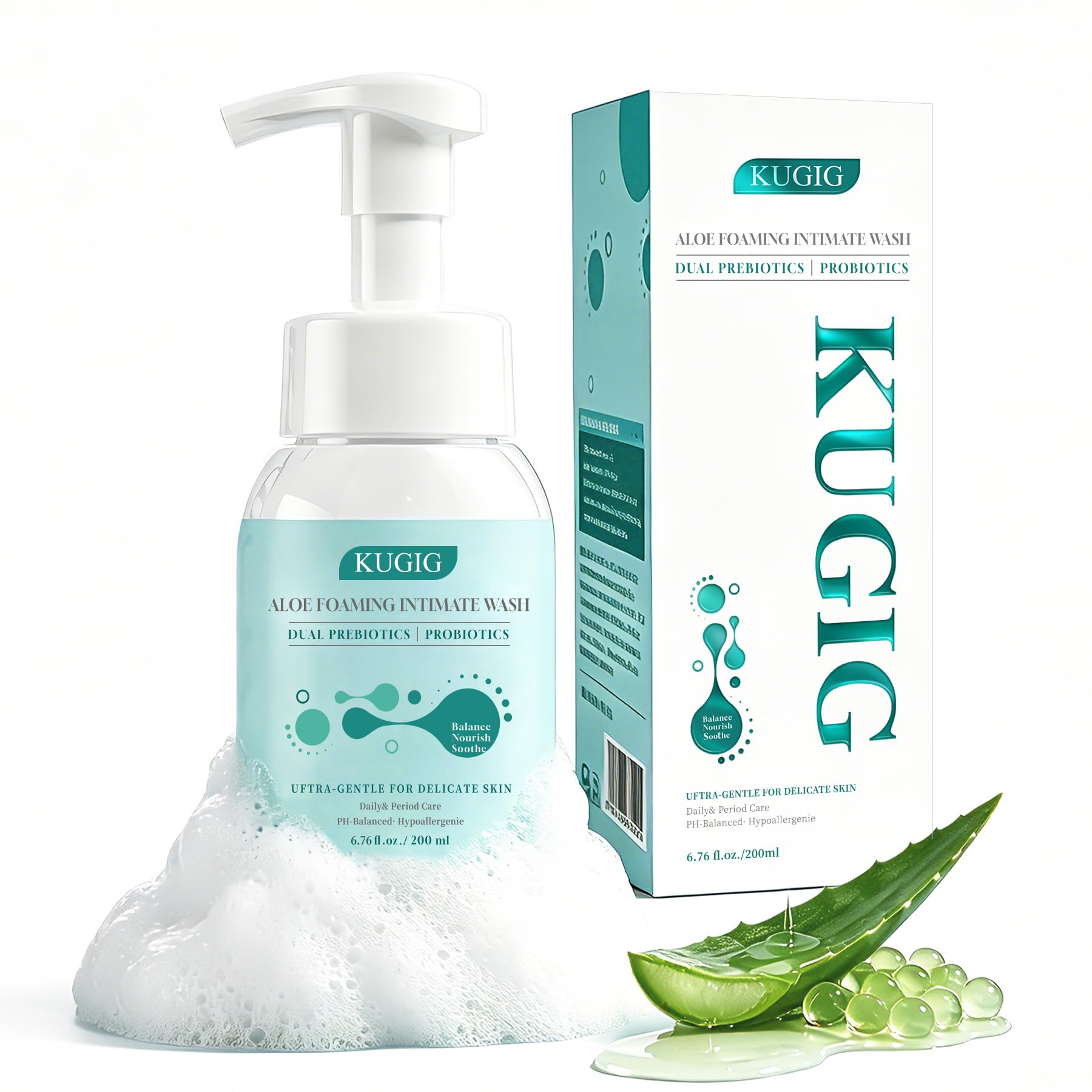 Kugig envase frontal mostrando etiqueta clara y beneficio de confort