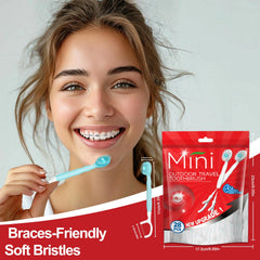 KUGUAN hilo dental y palillo integrados para limpieza interdental eficiente
