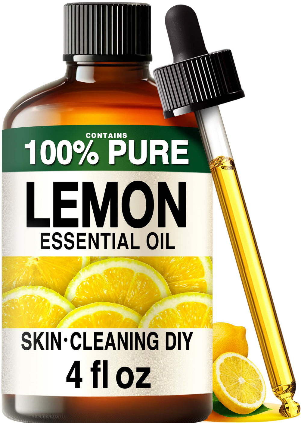 Kukka aceite de limón frente del envase mostrando volumen y pureza