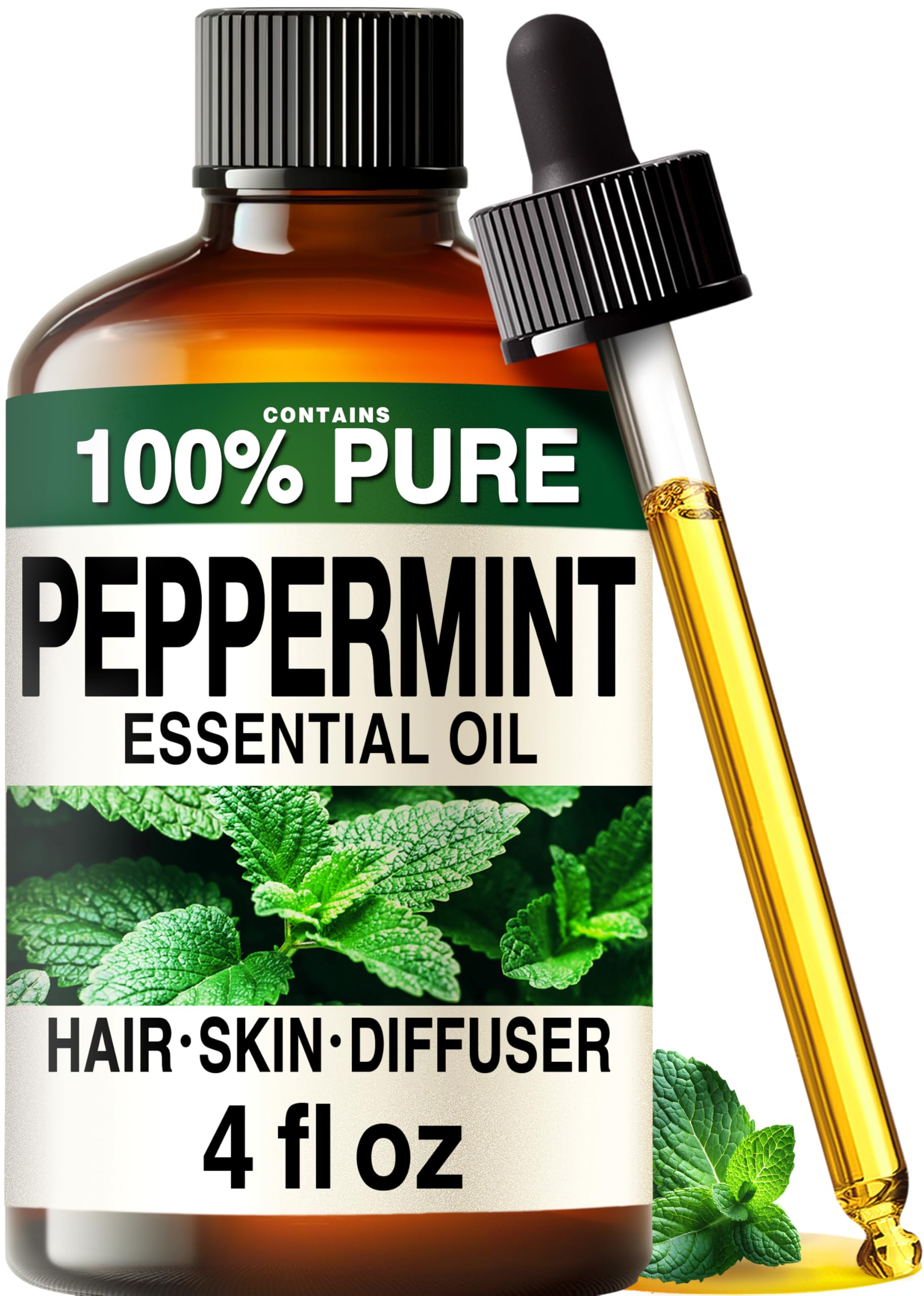 KUKKA aceite de menta frasco frente mostrando volumen y autenticidad