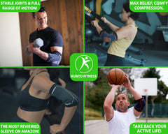 Kunto Fitness primer plano de textura del tejido transpirable y cómodo