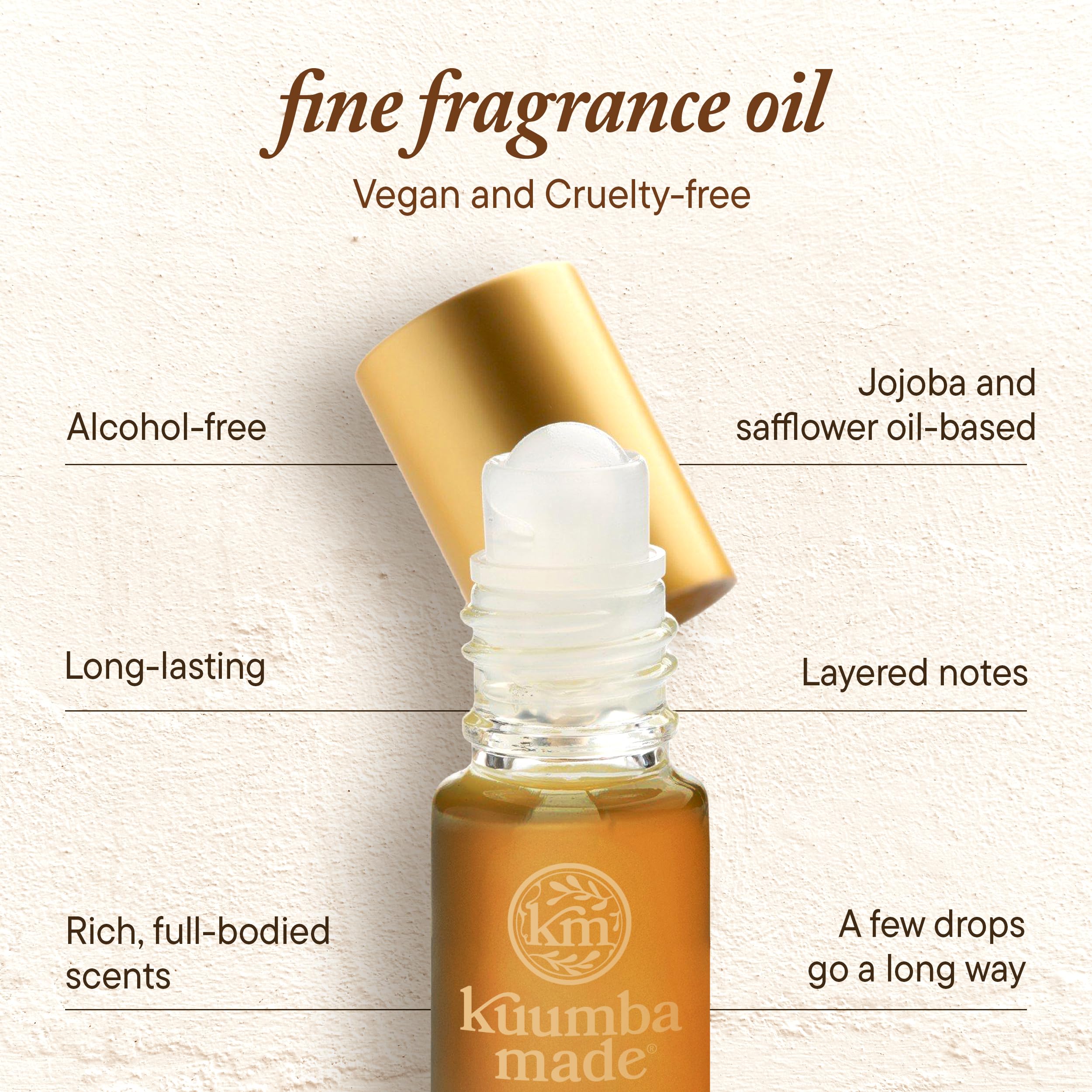 Kuumba Made etiqueta y envase que indican ingredientes
