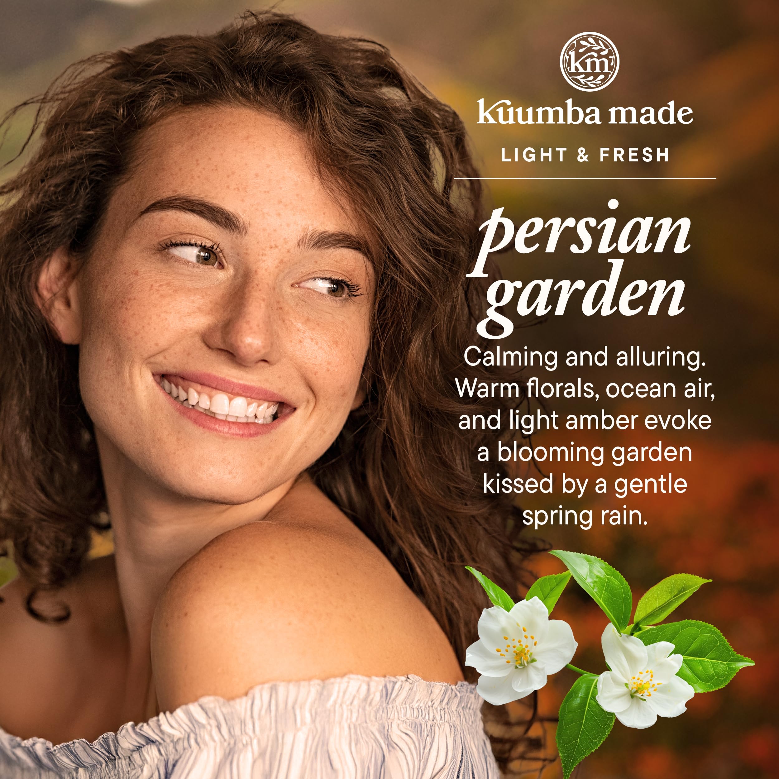 Kuumba Made gotas de aceite perfumado mostrando textura hidratante