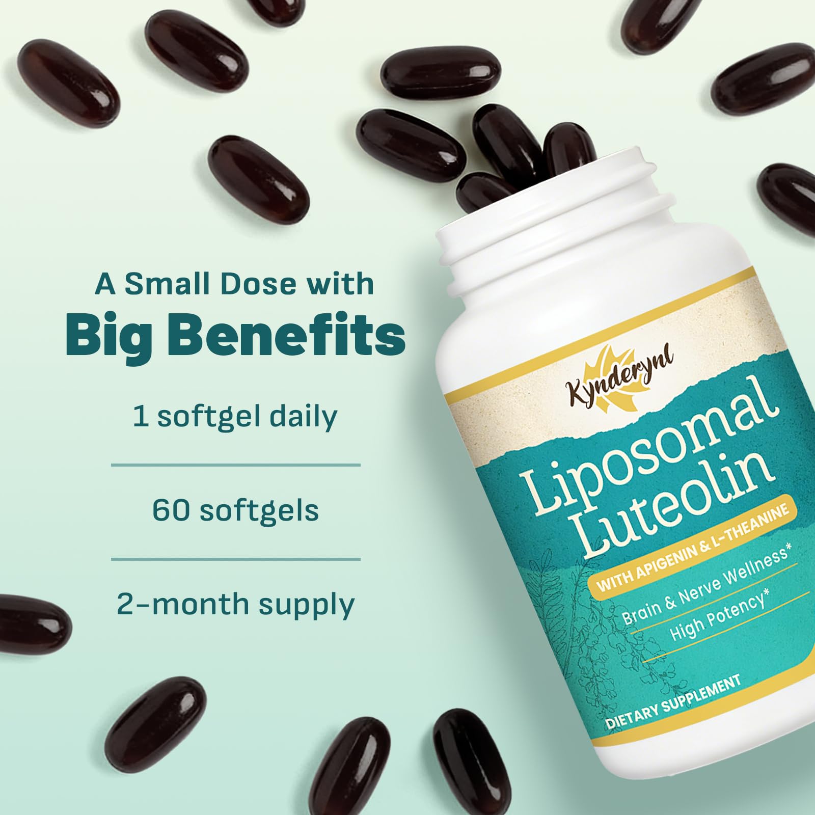 Kynderynl Liposomal Luteolin 200mg: aseguramiento de calidad y estándares.