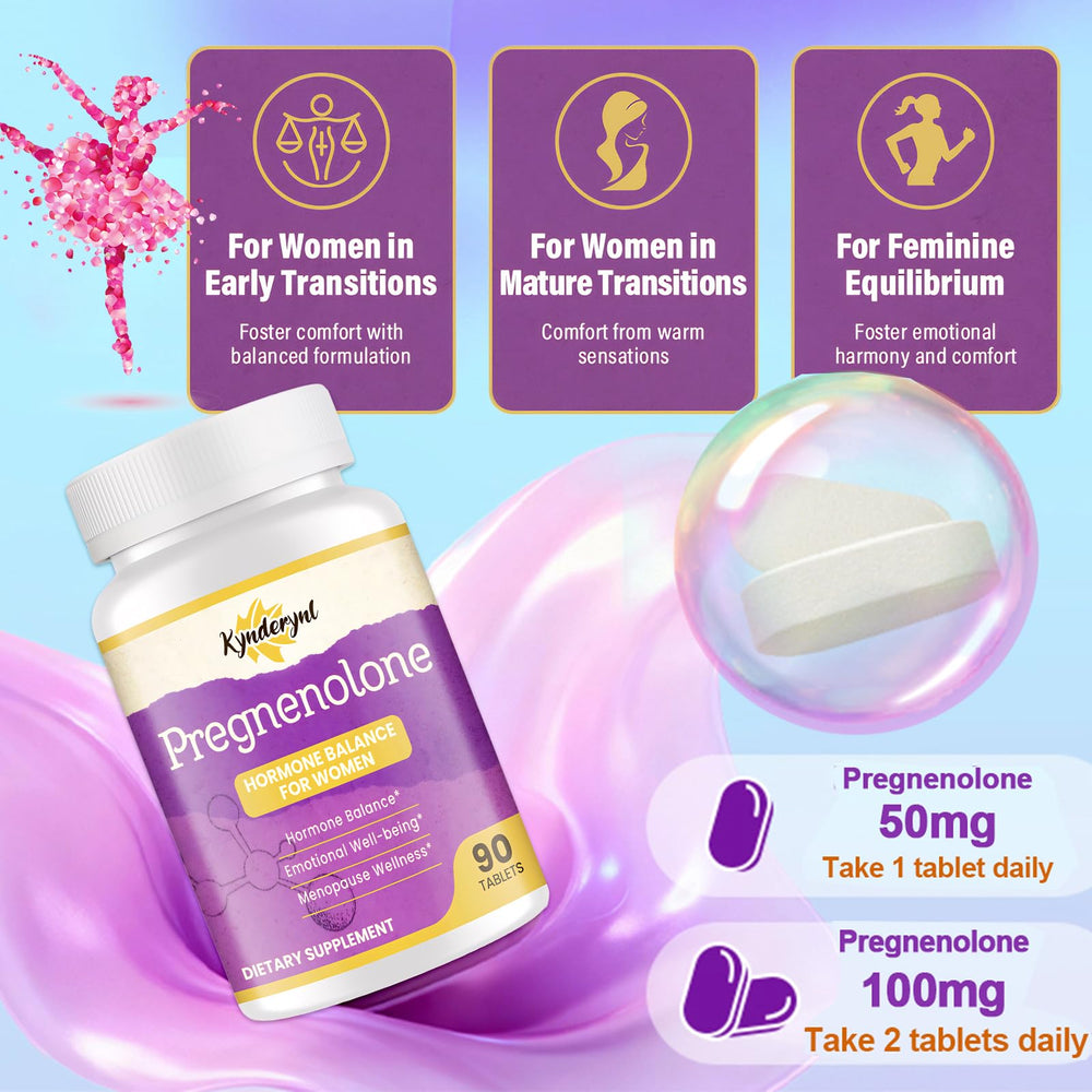 Kynderynl 8 en 1 fórmula, ingredientes para el bienestar femenino.