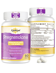 Kynderynl pregnenolona, dosis dual, opción 50 mg o 100 mg para mujeres.