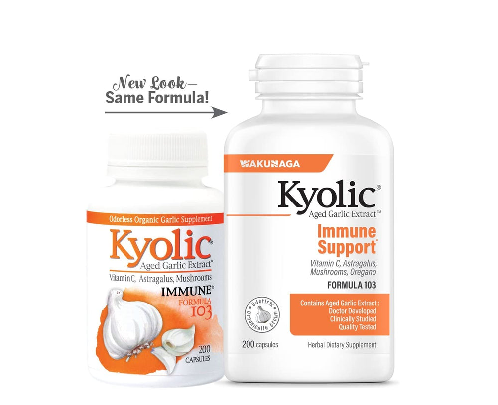 Kyolic en botiquín casero representando uso diario y conveniencia