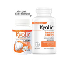 Kyolic en botiquín casero representando uso diario y conveniencia