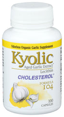 Kyolic frasco junto a mano para comparar tamaño y dosis diaria